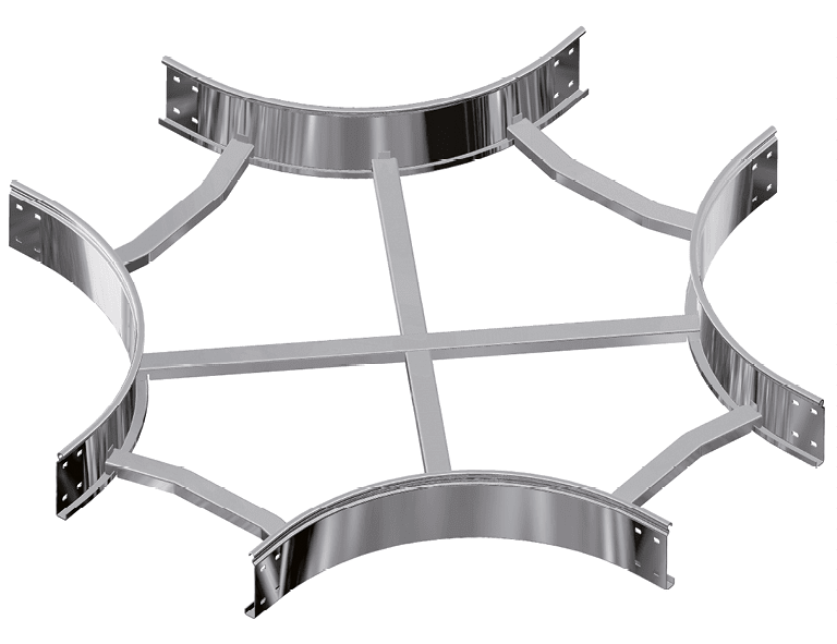 SATI - S3 Derivazione piana a X  base 300  ZS