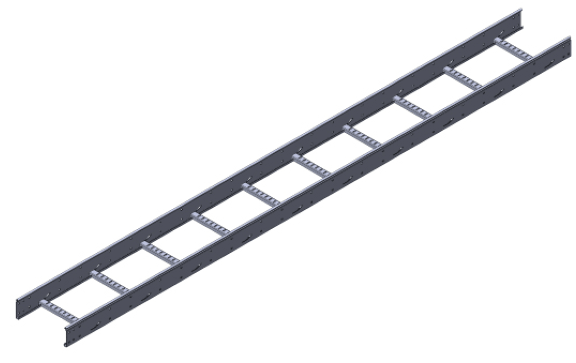 SATI - S3 Passerella a scaletta 300x100 mt 3 ZF