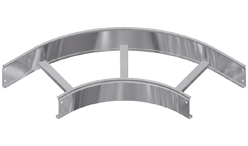 SATI - S3 Curva piana a 90 gradi base 300 ZF