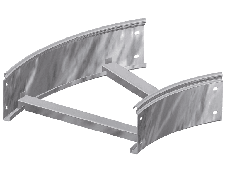 SATI - S3 Curva piana a 45 gradi  base 500  ZF