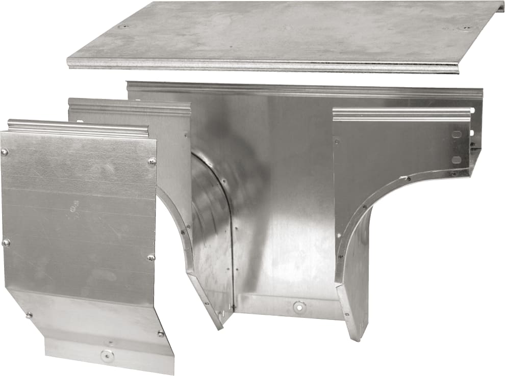 SATI - S5 Derivazione a T in discesa sghemba 200x100 ZF