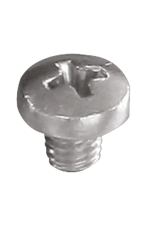 SATI - Vite per giunzioni elettriche dei coperchi filettatura M5x5 con zigrinatura antiallentamento IX