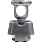 SATI - Morsetto terminale semplice a contatto in zamak per conduttori diametro 8-10 mm