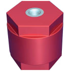 SATI - Colonnina distanziale con inserti femmina M6  altezza 50 mm