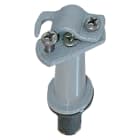 SATI - Supporto per tondo in acciaio zincato  corpo in poliammide  per tondi diametro 8-10 mm