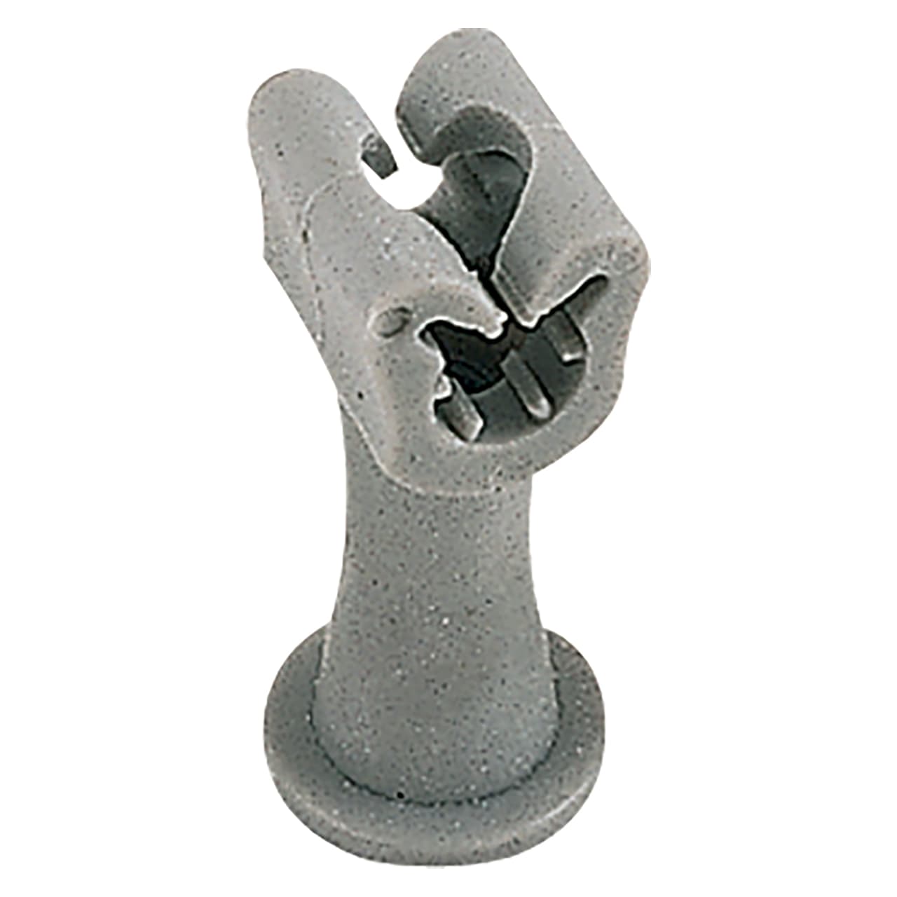 SATI - Supporto per tondo in poliammide  corpo in poliammide  per tondi diametro 8 mm  filetto M8