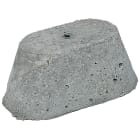 SATI - Supporto in cemento per tetti piani  dimensioni 190x160x73 mm  con tassello annegato M8
