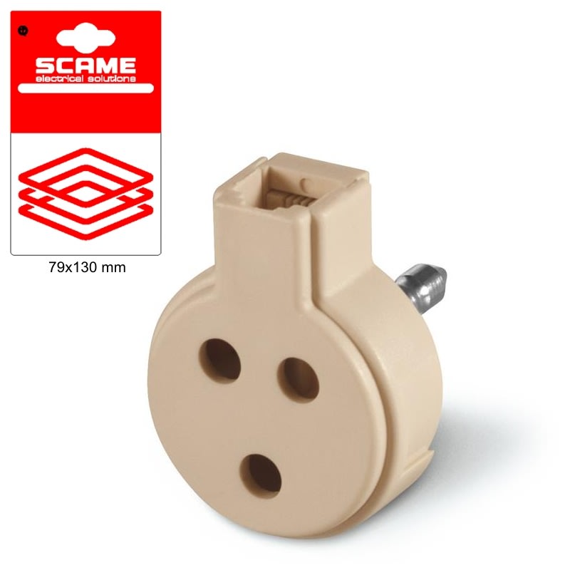 SCAME PARRE - SP/PR 3P VOL. + PRESA PLUG 6/2