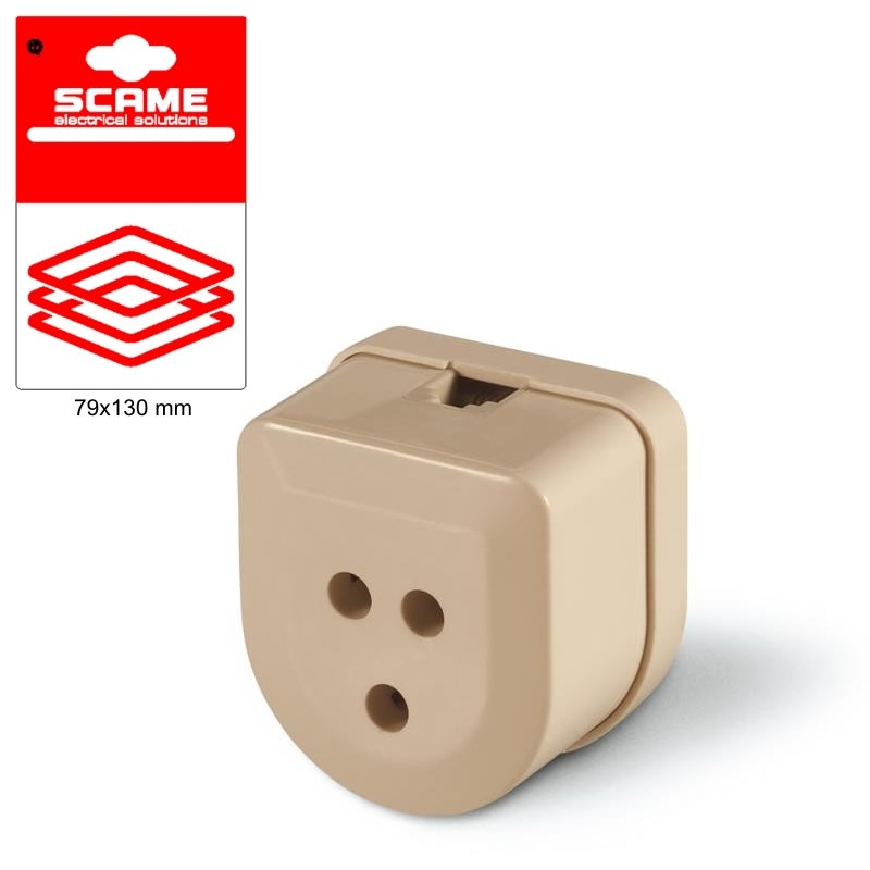 SCAME PARRE - PR+SP.3P VOL+PR.PLUG6/4 3PONTI