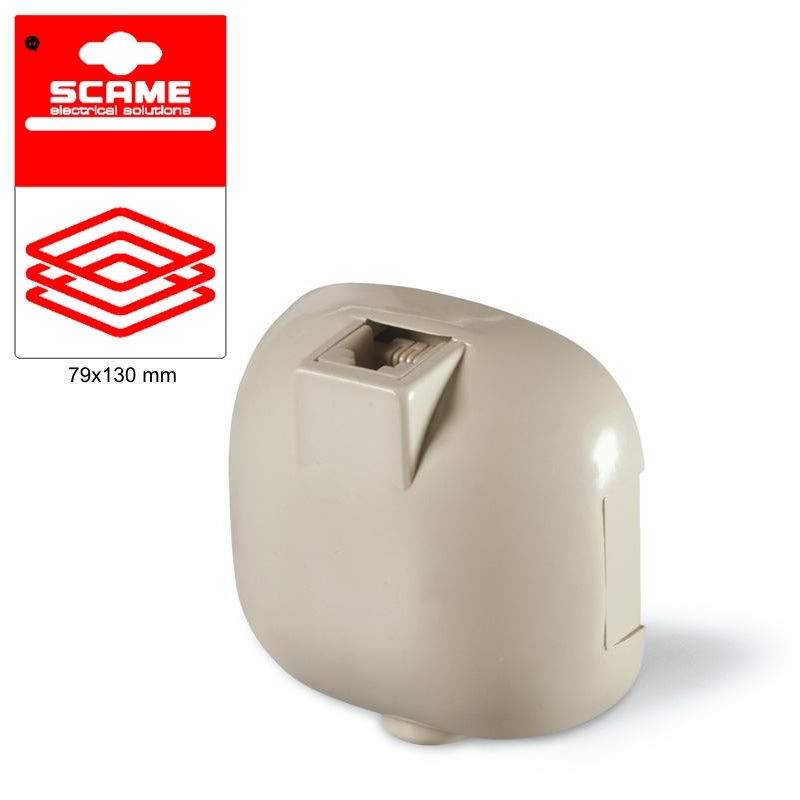 SCAME PARRE - SP.3P VOL.+PR.PLUG 6/4+US.CAVI