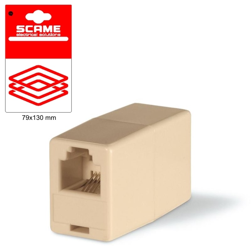 SCAME PARRE - ACCOPPIATORE PER 2 SP.PLUG 6/4