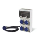 SCAME PARRE - QUADRO DISTR.PORTATILE BLOCK4 (25M CAVO)