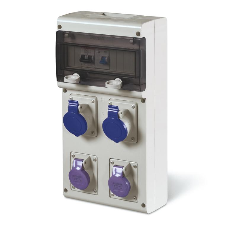 SCAME PARRE - QUADRO DISTR. DA PARETE BLOCK4 632.4009-468