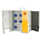 SCAME PARRE - MBOX3 MORSETT.+EMERGENZA PR. S/FUSIBILI