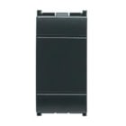 SCAME PARRE - TASTO FALSO COPRIFORO ANTRACITE