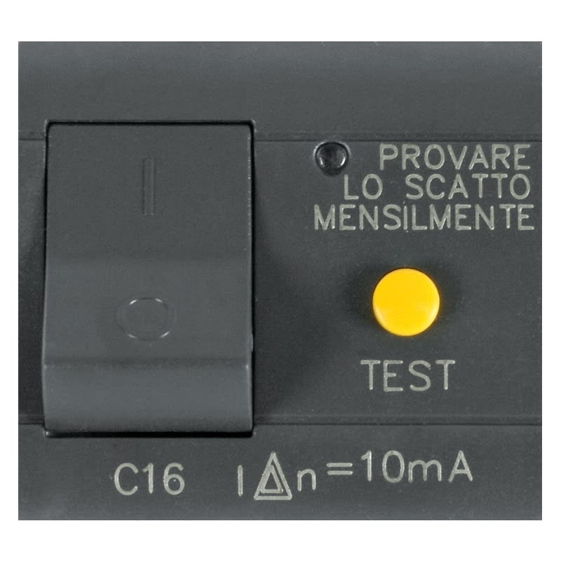 SCAME PARRE - INTERRUTTORE MT/DIFF 1P+N 10A 10MA ANTR.