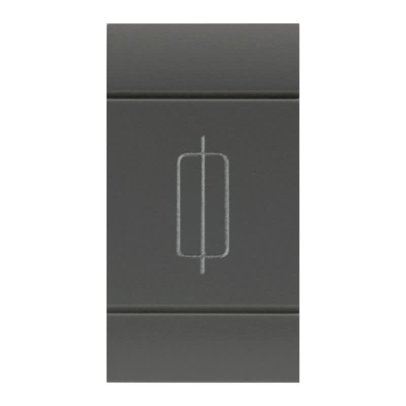SCAME PARRE - PORTAFUSIBILE ANTRACITE  PER FUSE 6,3X32