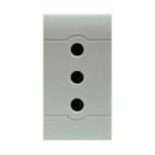 SCAME PARRE - PRESA 2P+T 10A 250V (P11) GRIGIA