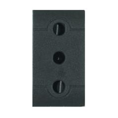 SCAME PARRE - PRESA 2P+T 16A 250V (P17) ANTRACITE