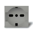 SCAME PARRE - PRESA P40 PLURISTANDARD CON SUPPORTO DIN