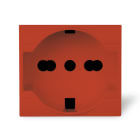 SCAME PARRE - PRESA PLURISTANDARD ROSSA