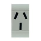 SCAME PARRE - PRESA ARGENTINA 2P+T 10A 250V GRIGIO