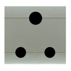 SCAME PARRE - SUPPORTO DIN 2 MOD. PER PR. 101.6428.G