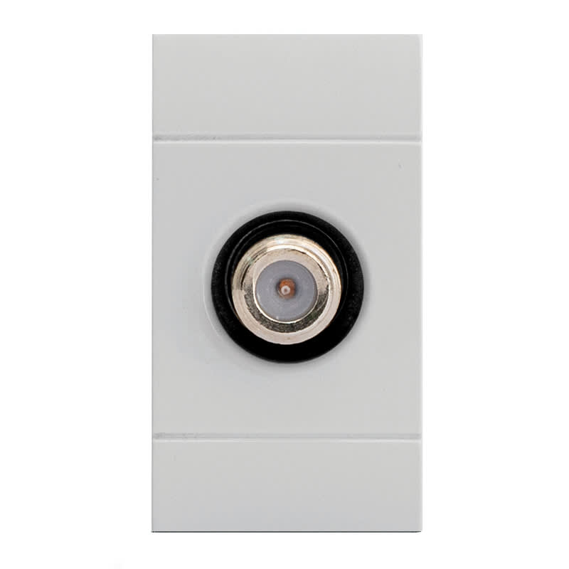 SCAME PARRE - PRESA TV COAX/SAT/CAT.F DIR.CONT. GRIGIA