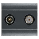 SCAME PARRE - PRESA TV/SAT ANTRACITE