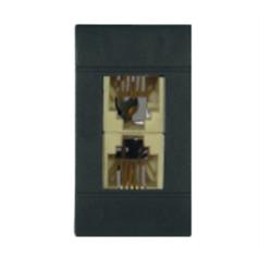 SCAME PARRE - PRESA TELEFONICA PLUG 6/4 DOPPIA ANTRAC.