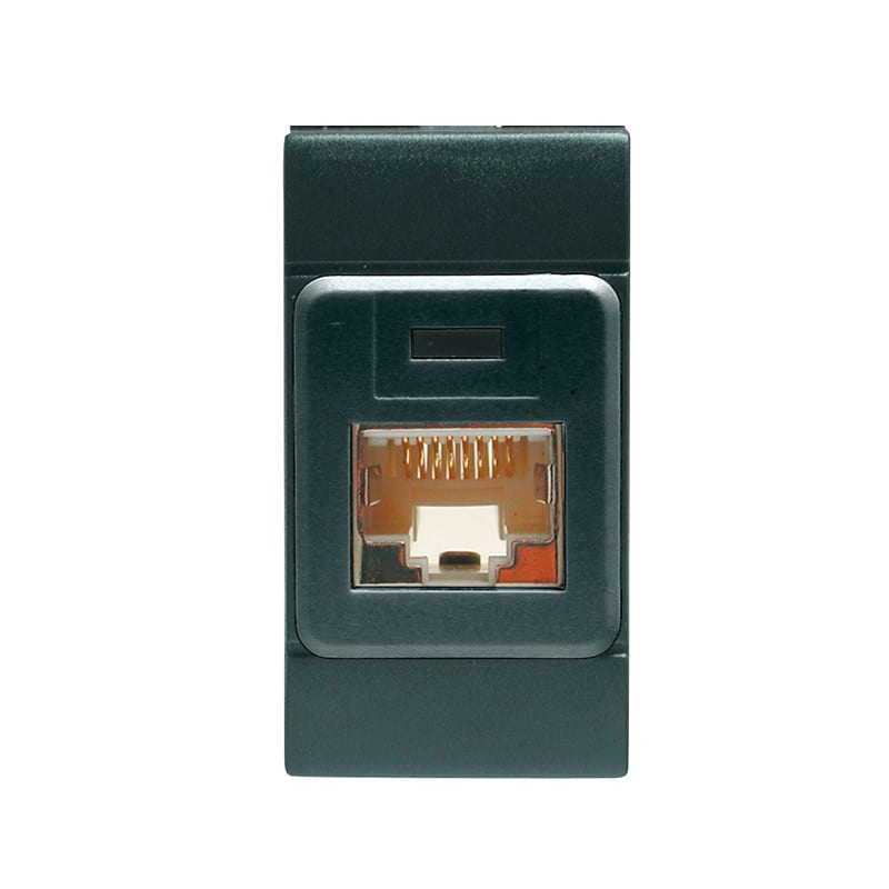 SCAME PARRE - PRESA EDP RJ45CAT.6 8/8UTP(N/SCHER.) ANT