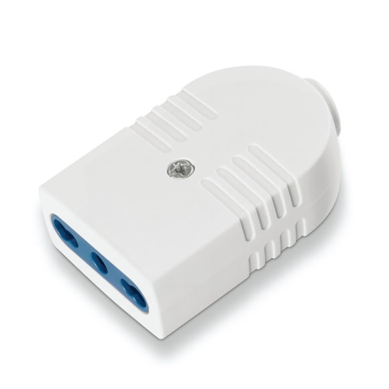 SCAME PARRE - PRESA SERIE AZZURRA 2P+T 16A BIANCA
