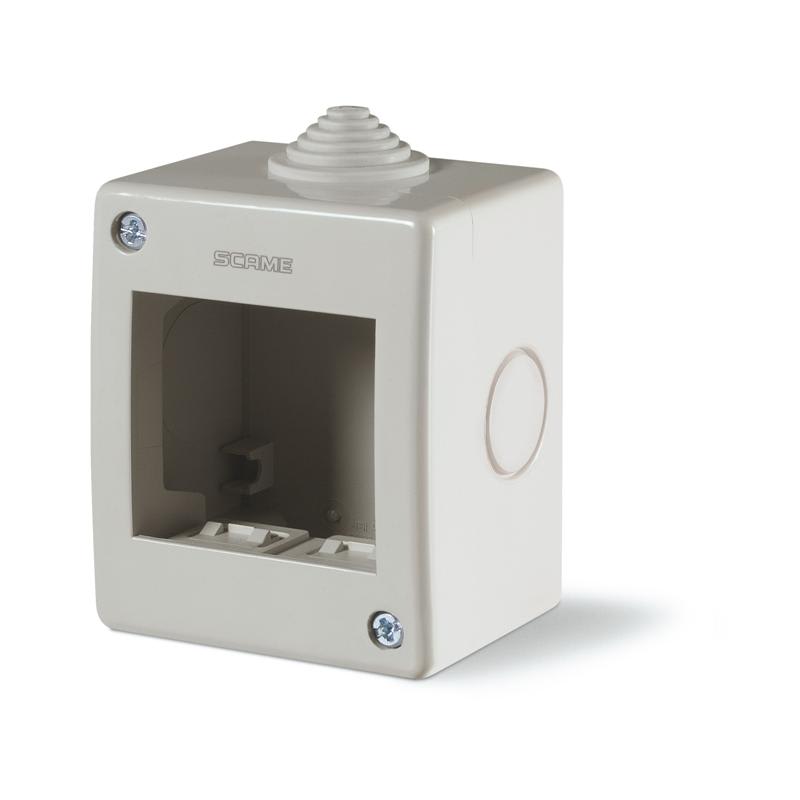 SCAME PARRE - CONTENITORE IP40 2 MODULI UNIBOX