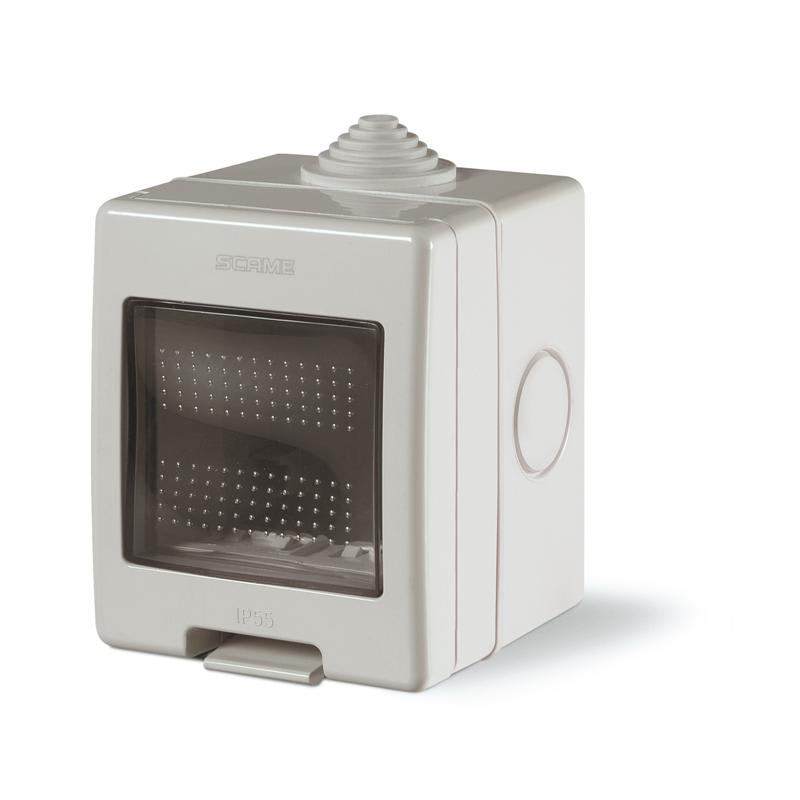SCAME PARRE - CONTENITORE IP55 2 MODULI UNIBOX