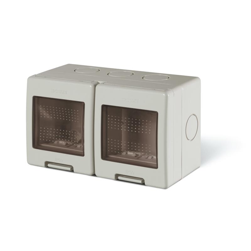 SCAME PARRE - CONTENITORE IP55 2+2 MODULI UNIBOX