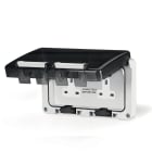 SCAME PARRE - DOPPIA PR.BS1363 13A CON INT.RCD INCASSO