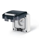 SCAME PARRE - PRESA 2P+T 16A FRANCESE INCASSO