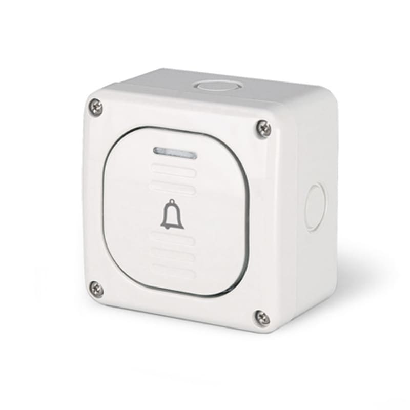 SCAME PARRE - PULSANTE UNIPOLARE BELL PARETE