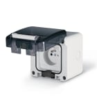 SCAME PARRE - PRESA 2P+T 16A FRANCESE PARETE