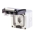 SCAME PARRE - PRESA SVIZZERA 10A PARETE