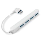 SCAME PARRE - PRESA MULTIPLA SALVASPAZIO 10A