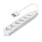 SCAME PARRE - PRESA PLURISTANDARD 6+4 USCITE C/CAVO