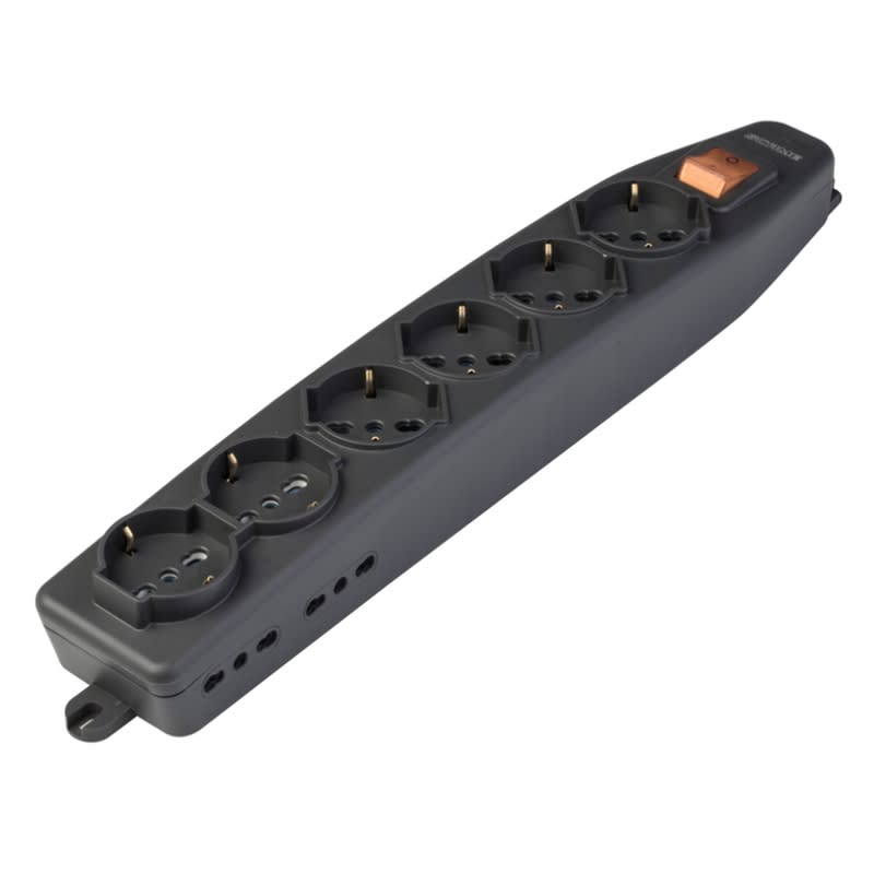 SCAME PARRE - PRESA PLURISTANDARD 6+4 USCITE + INT.