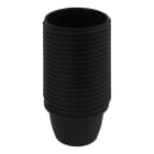 SCAME PARRE - PORTALAMPADA E14 N/M CF NERO