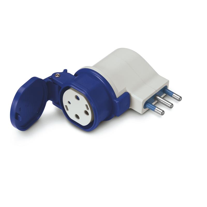 SCAME PARRE - ADATTATORE VEICOLO EL.2P+T 220V 16A IP44