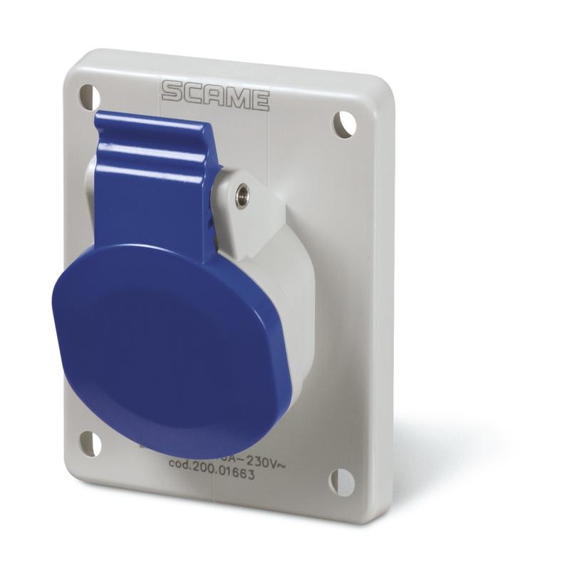 SCAME PARRE - PRESA INC.VEICOLO EL. 2P+T 220V 16A IP44