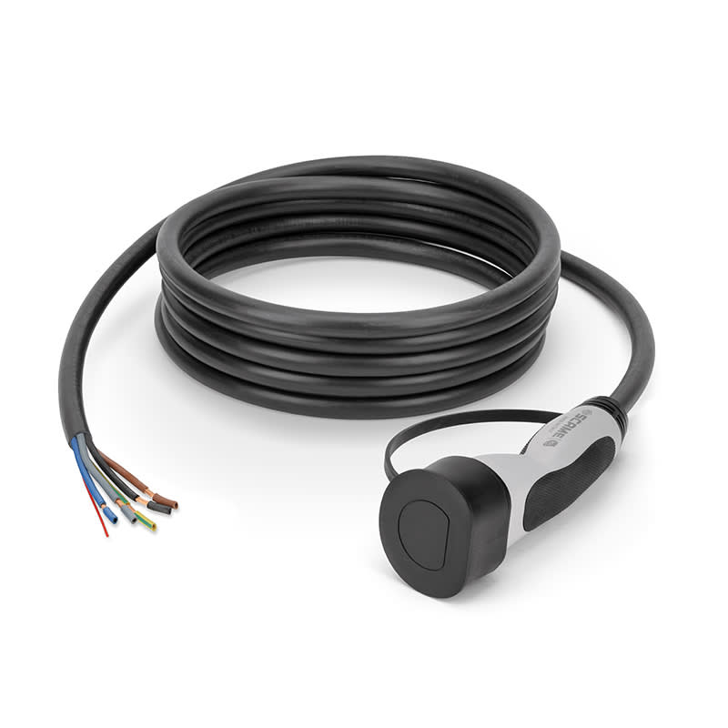 SCAME PARRE - CAVO DI RICARICA T2 20A 1P 7,5M SFIOCC.