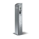 SCAME PARRE - COLONNINA CB 2 PRESE C/BLOCCO T2 7,4KW