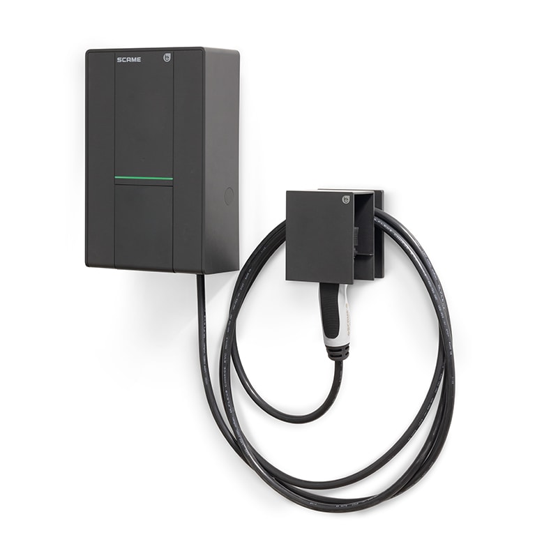 SCAME PARRE - WALLBOX BE-W2 T2 5M 7KW APP RCBO
