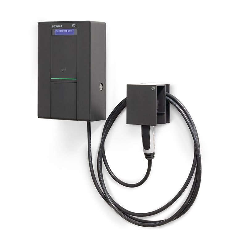 SCAME PARRE - WALLBOX BE-W2 T2 5M 7KW LCD RCBO
